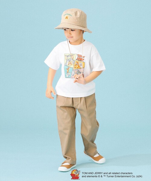 B:MING by BEAMS（ビーミングバイビームス）の「B:MING by BEAMS / トムとジェリー プリントTシャツ （80～140cm）（Tシャツ/カットソー・キッズ・ホワイト系その他5/ホワイト/ベージュ/ブルー・100/80/90/140/130/120/110）」の13枚目の写真