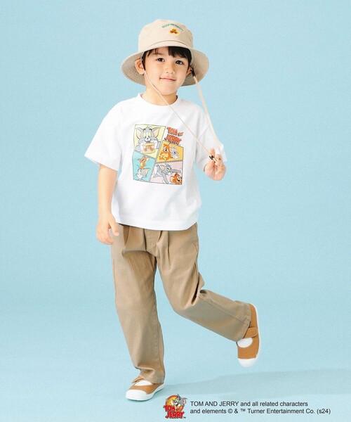 B:MING by BEAMS（ビーミングバイビームス）の「B:MING by BEAMS / トムとジェリー プリントTシャツ （80～140cm）（Tシャツ/カットソー・キッズ・ホワイト系その他5/ホワイト/ベージュ/ブルー・100/80/90/140/130/120/110）」の14枚目の写真