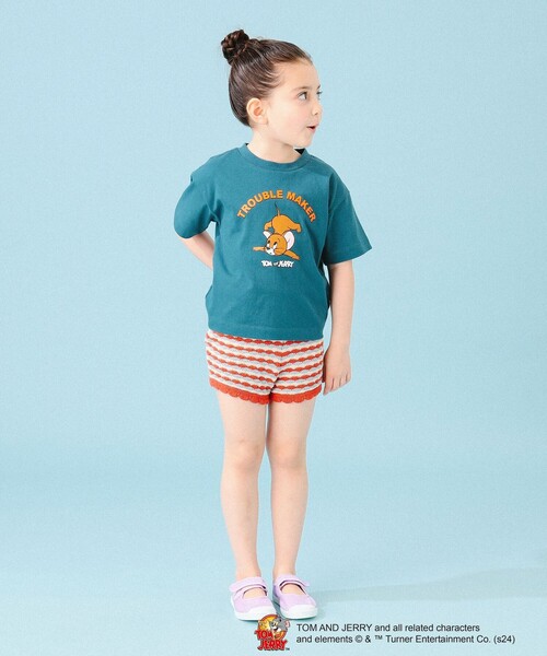 B:MING by BEAMS（ビーミングバイビームス）の「B:MING by BEAMS / トムとジェリー プリントTシャツ （80～140cm）（Tシャツ/カットソー・キッズ・ホワイト系その他5/ホワイト/ベージュ/ブルー・100/80/90/140/130/120/110）」の18枚目の写真