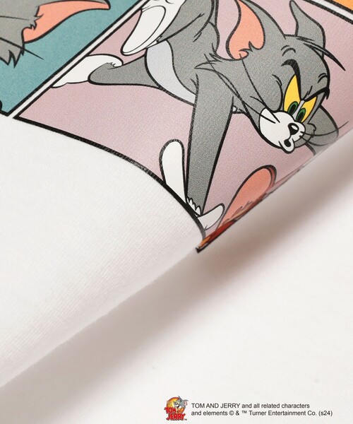 B:MING by BEAMS（ビーミングバイビームス）の「B:MING by BEAMS / トムとジェリー プリントTシャツ （80～140cm）（Tシャツ/カットソー・キッズ・ホワイト系その他5/ホワイト/ベージュ/ブルー・100/80/90/140/130/120/110）」の22枚目の写真