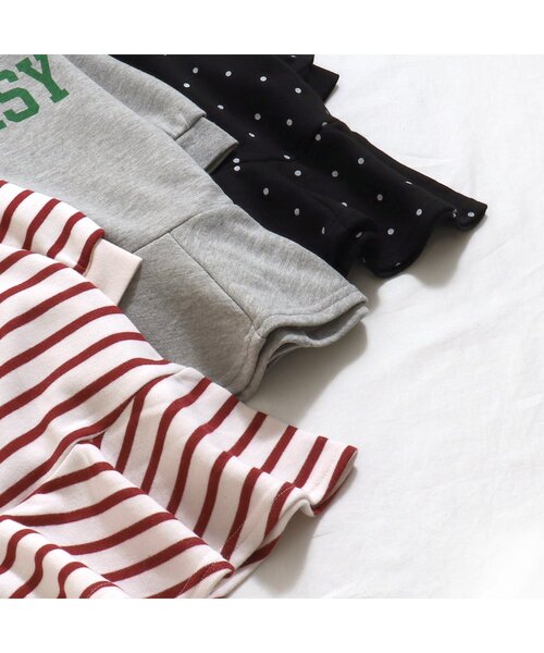 apres les cours（アプレレクール）の「【WEB限定・3WAY】襟付きワンピース（ワンピース・キッズ・ドット/グレー/その他2・130/140/100/90/80/110/120）」の7枚目の写真