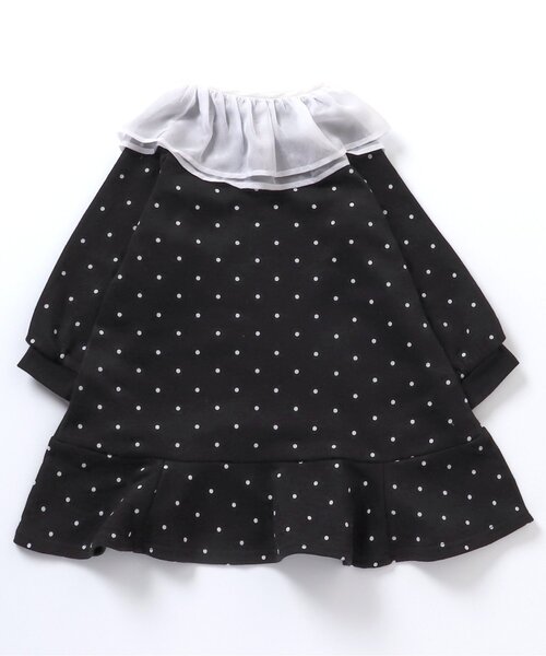 apres les cours（アプレレクール）の「【WEB限定・3WAY】襟付きワンピース（ワンピース・キッズ・ドット/グレー/その他2・130/140/100/90/80/110/120）」の18枚目の写真