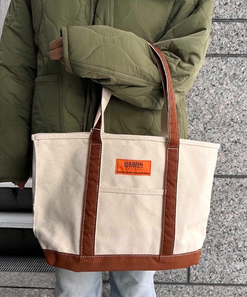【セール】UNIVERSAL OVERALL / UO TOTE BAG（M） / UVO-151（トートバッグ）｜UNIVERSAL OVERALL（ユニバーサルオーバーオール）