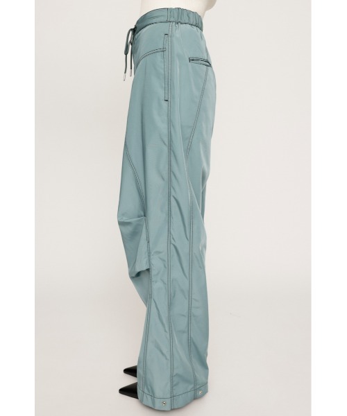SLY（スライ）の「CURVE STITCH JOGGER PT カーヴ ステッチ ジョガー パンツ（カーゴパンツ・レディース・ブラック/ターコイズブルー・2/1）」の14枚目の写真