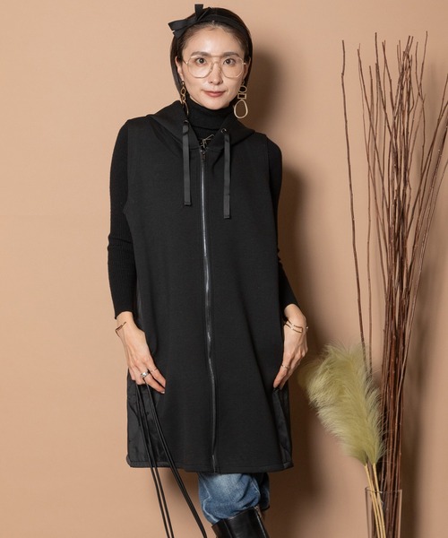 groundY ロングベスト groundY ロングベスト STAFF STYLING｜THE SHOP YOHJI YAMAMOTO
