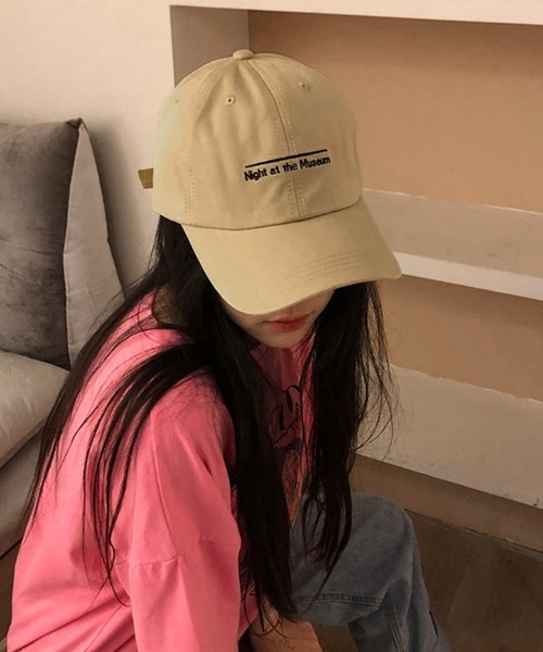 Miniministore（ミニミニストア）の「帽子 レディース つば広 キャップ 深め（キャップ・レディース・ブルー/ブラック/アイボリー/ピンク/ベージュ・FREE）」の3枚目の写真