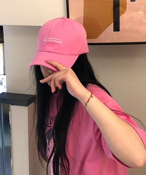 Miniministore（ミニミニストア）の「帽子 レディース つば広 キャップ 深め（キャップ・レディース・ブルー/ブラック/アイボリー/ピンク/ベージュ・FREE）」の5枚目の写真