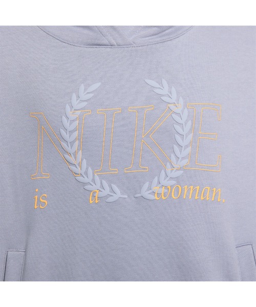 NIKE（ナイキ）の「NIKE/ナイキ AS W DF GT FT HOODIE GRX/ドライフィット フーディ GRX（パーカー・レディース・パープル/ブラック・L/XL/S/M/XS）」の11枚目の写真