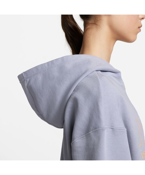 NIKE（ナイキ）の「NIKE/ナイキ AS W DF GT FT HOODIE GRX/ドライフィット フーディ GRX（パーカー・レディース・パープル/ブラック・L/XL/S/M/XS）」の12枚目の写真