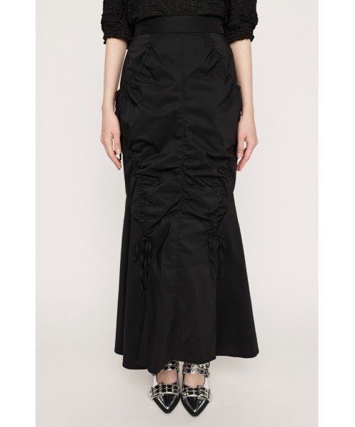 【セール】SHIRRING STRING M/SK シャーリング ストリング ミディ スカート（スカート）｜SLY（スライ）