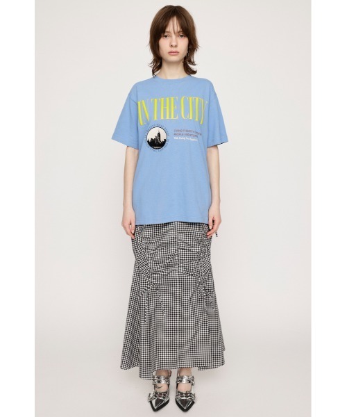 【セール】SHIRRING STRING M/SK シャーリング ストリング ミディ スカート（スカート）｜SLY（スライ）