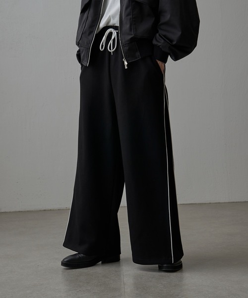 Lui's（ルイス）の「ポンチパイピングパンツ（その他パンツ・メンズ・チャコールグレー/ブラック・S/M）」の10枚目の写真