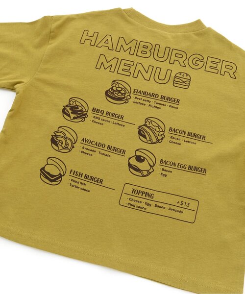 BREEZE（ブリーズ）の「【WEB限定・ユニセックス】カラバリプリント長袖Tシャツ（Tシャツ/カットソー・キッズ・グレー/オフホワイト/エメラルド/ブラック/サックスブルー/カーキ/イエロー/パープル/チャコール/オレンジ・90/100/150/110/120/130/140）」の22枚目の写真