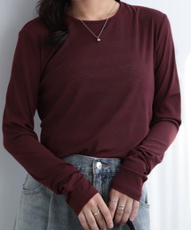 SUNFLOWER EIGHT（サンフラワーエイト）の「春に使いやすい！長袖シアートップス（Tシャツ/カットソー）」