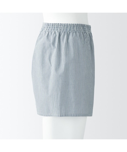 無印良品（ムジルシリョウヒン）の「紳士　綿ブロード　前開き　トランクス（トランクス・メンズ・レッド系9/ブルー系9/ネイビー系3/ライトイエロー系/グリーン系5・XS/XL/S/L/M）」の11枚目の写真