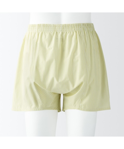 無印良品（ムジルシリョウヒン）の「紳士　綿ブロード　前開き　トランクス（トランクス・メンズ・レッド系9/ブルー系9/ネイビー系3/ライトイエロー系/グリーン系5・XS/XL/S/L/M）」の20枚目の写真