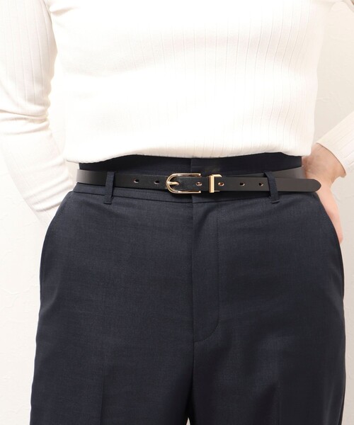 NOLLEY’S（ノーリーズ）の「リバーシブルベルト（ベルト・レディース・ブラック/ベージュ・FREE）」の10枚目の写真