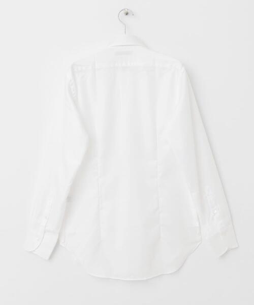 URBAN RESEARCH DOORS（アーバンリサーチドアーズ）の「LIFE STYLE TAILOR　セミワイドツイルシャツ（シャツ/ブラウス・メンズ・ホワイト/ブルー系その他・39/41/43/37）」の4枚目の写真