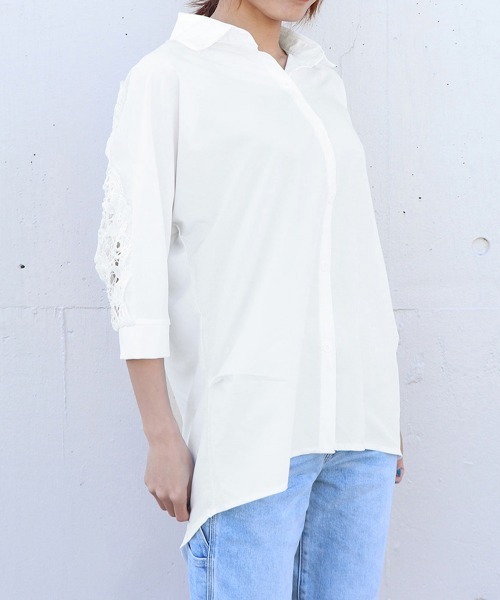 Miniministore(ミニミニストア)の「シャツブラウス レディース(シャツ/ブラウス・レディース・ホワイト・M/XL/L)」の21枚目の写真