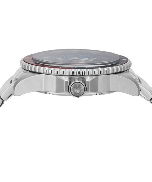 EMPORIO ARMANI(エンポリオアルマーニ)の「エンポリオ・アルマーニ 腕時計 メンズ アナログ ステンレス AR11590(アナログ腕時計・メンズ・シルバー・FREE)」の3枚目の写真