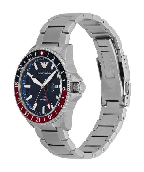 EMPORIO ARMANI(エンポリオアルマーニ)の「エンポリオ・アルマーニ 腕時計 メンズ アナログ ステンレス AR11590(アナログ腕時計・メンズ・シルバー・FREE)」の9枚目の写真