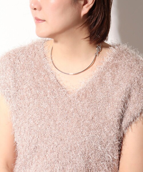 NOLLEY’S(ノーリーズ)の「ハーフチョーカーネックレス(ネックレス・レディース・ゴールド/シルバー・FREE)」の7枚目の写真