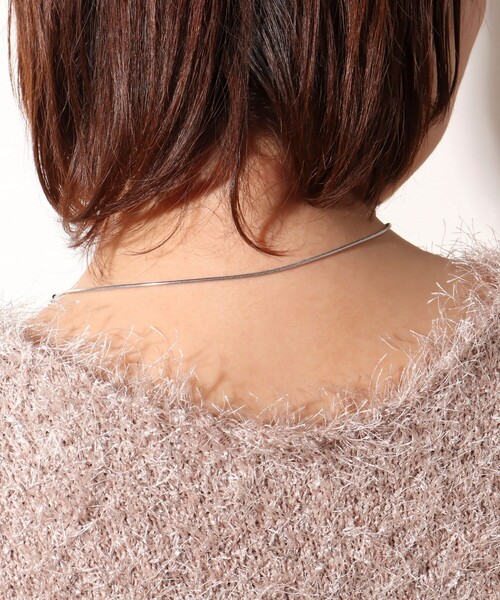 NOLLEY’S(ノーリーズ)の「ハーフチョーカーネックレス(ネックレス・レディース・ゴールド/シルバー・FREE)」の4枚目の写真