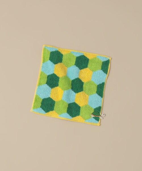 こども ビームス（コドモビームス）の「bloomie’s / こども タオル（ハンカチ/ハンドタオル・キッズ・ネイビー/イエロー/グリーン/ホワイト・ONE SIZE）」の3枚目の写真