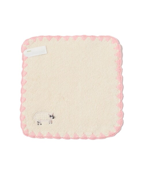 こども ビームス（コドモビームス）の「bloomie’s / こども タオル（ハンカチ/ハンドタオル・キッズ・ネイビー/イエロー/グリーン/ホワイト・ONE SIZE）」の5枚目の写真