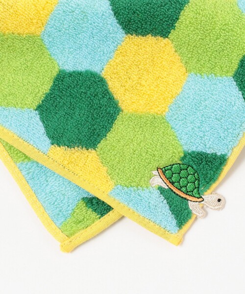 こども ビームス（コドモビームス）の「bloomie’s / こども タオル（ハンカチ/ハンドタオル・キッズ・ネイビー/イエロー/グリーン/ホワイト・ONE SIZE）」の14枚目の写真