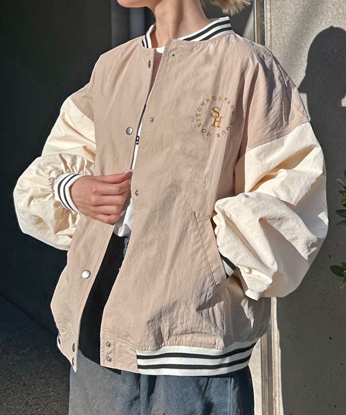 ネイティブジャパニーズ　ナイロンスタジャン You can look American casual with just this one piece! A
