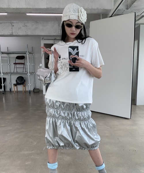 Vipoa（ヴィポア）の「Belted Strap Barrel Compact Bag（ハンドバッグ・レディース・ブラック系その他/シルバー/ピンク/ブラック・FREE）」の13枚目の写真