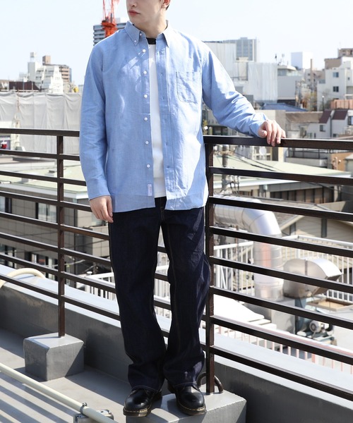 HOUSTON / ヒューストン】 OXFORD WORK SHIRT