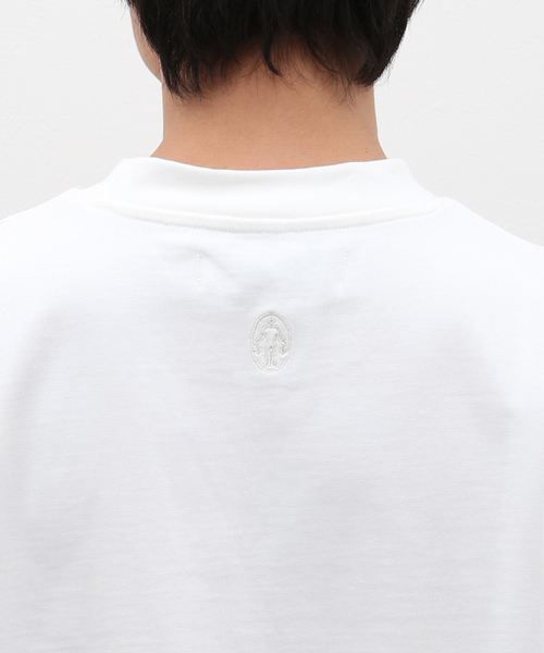 EDIFICE(エディフィス)の「【untitled artworks / アンタイトルドアートワークス】ee Flower Lettering(Tシャツ/カットソー・メンズ・ホワイト・MEDIUM/SMALL)」の7枚目の写真