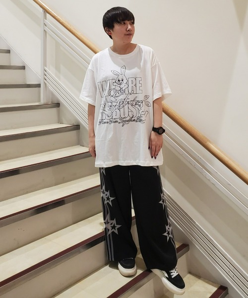 CandyStripper WE ARE ROBUST BIG Tシャツ セール】WE ARE ROBUST BIG Tシャツ（Tシャツ/カットソー
