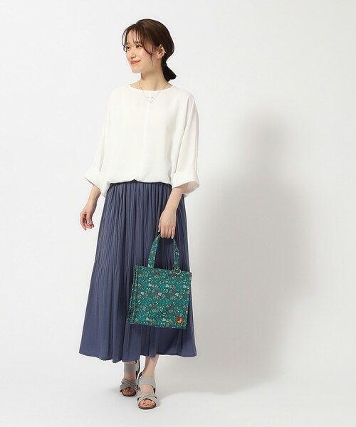 SHOO・LA・RUE(シューラルー)の「◆【イニシャル】ミニトートバッグ(トートバッグ・レディース・グリーン/イエロー/オレンジ/ブルー/ピンク系/パープル系・00)」の21枚目の写真