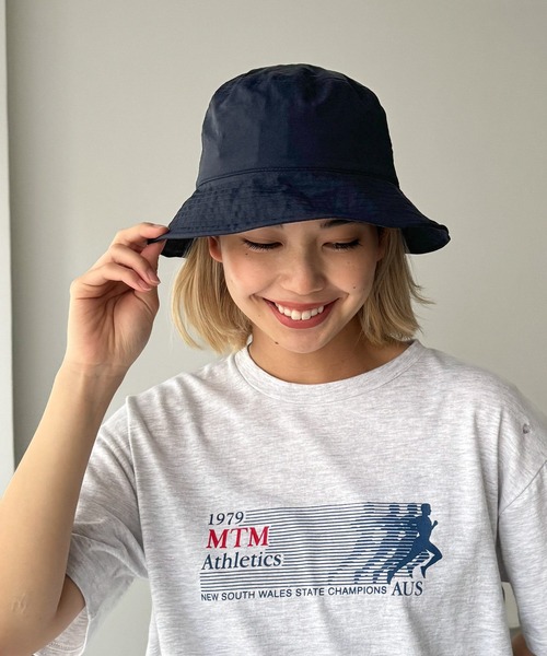 CANAL JEAN（キャナルジーン）の「El mar　ドロストバケットハット（ハット・レディース・ネイビー/ホワイト/ブラック・ONE SIZE）」の18枚目の写真