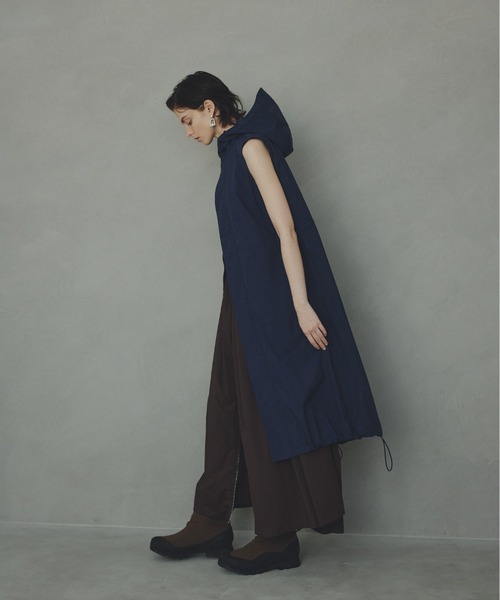 emmi 撥水テントコート emmi（エミ）の「【emmi atelier】撥水ポンチョコート（その他