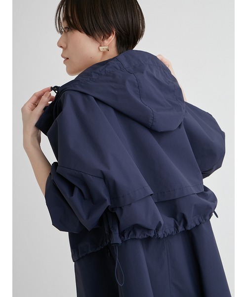 emmi 撥水テントコート☆チェック emmi｜撥水チェックステンカラーコート | Rakuten Fashion(楽天