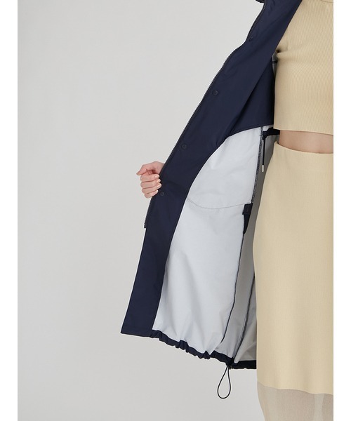 emmi（エミ）の「eco 3wayレイヤード撥水コート（ナイロンジャケット・レディース・ネイビー/ライトベージュ・1/0）」の14枚目の写真