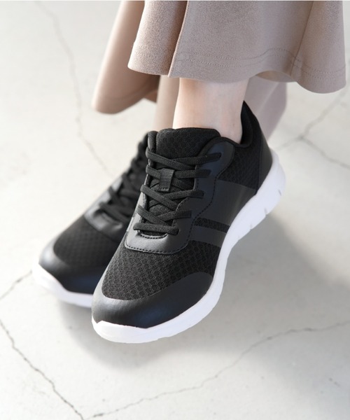 SLACK FOOTWEAR（スラックフットウェア）の「【MESSOULIERS】ウォーキングシューズ（スニーカー・レディース・ネイビー/ブラック・23/24/22.5/24.5/23.5）」の16枚目の写真