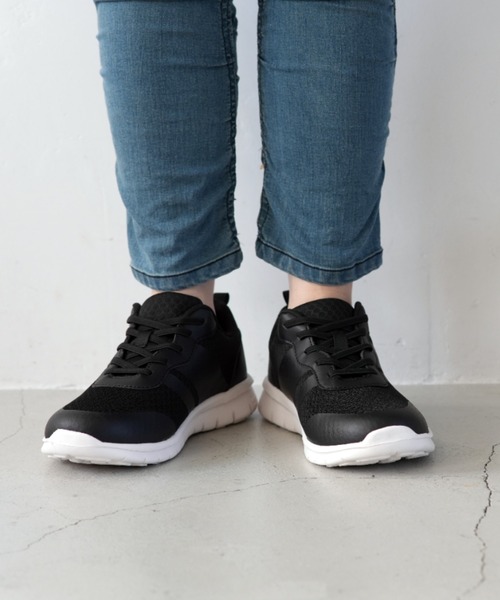 SLACK FOOTWEAR（スラックフットウェア）の「【MESSOULIERS】ウォーキングシューズ（スニーカー・レディース・ネイビー/ブラック・23/24/22.5/24.5/23.5）」の14枚目の写真