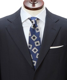 Cricket（クリケット）の「【CRICKET】クリケット ヘリンボン地 四角柄 小紋ネクタイ（ネクタイ）」