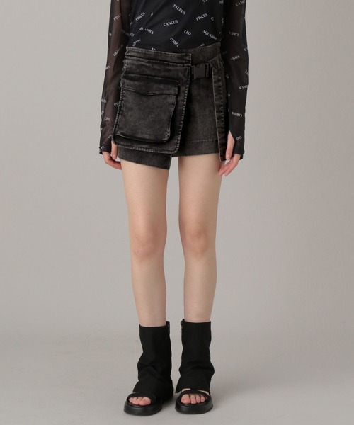 FOREVER 21（フォーエバー トゥエンティーワン）の「【2024SS】アソートユーティリティラップミニスカート（スカート・レディース・カーキ/ブラック/グレー・FREE）」の8枚目の写真