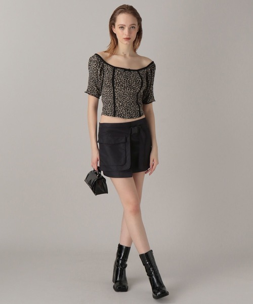 FOREVER 21（フォーエバー トゥエンティーワン）の「【2024SS】アソートユーティリティラップミニスカート（スカート・レディース・カーキ/ブラック/グレー・FREE）」の13枚目の写真