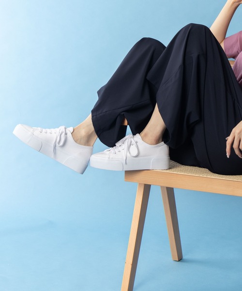 NAVY(ネイビー)の「NAVY 冷感 UVカット ドライ イージーパンツ スカンツ(その他パンツ・レディース・ネイビー/パープル系その他/ブラック・L/M/S)」の13枚目の写真