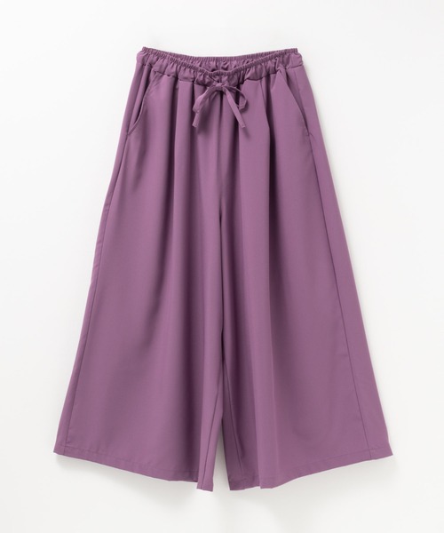 NAVY(ネイビー)の「NAVY 冷感 UVカット ドライ イージーパンツ スカンツ(その他パンツ・レディース・ネイビー/パープル系その他/ブラック・L/M/S)」の18枚目の写真