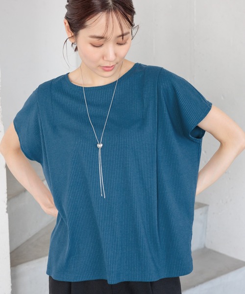 セール】快適リブドルマンプルオーバー/992272（Tシャツ