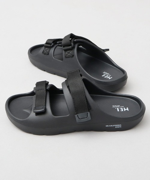 MEI(メイ)の「軽量 ダブルテープ リカバリー 高クッション EVA スライドサンダル(サンダル・メンズ・ホワイト/ブラック・M/S/L)」の7枚目の写真