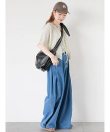 ehka sopo | リボンショルダーバッグ(ハンドバッグ)